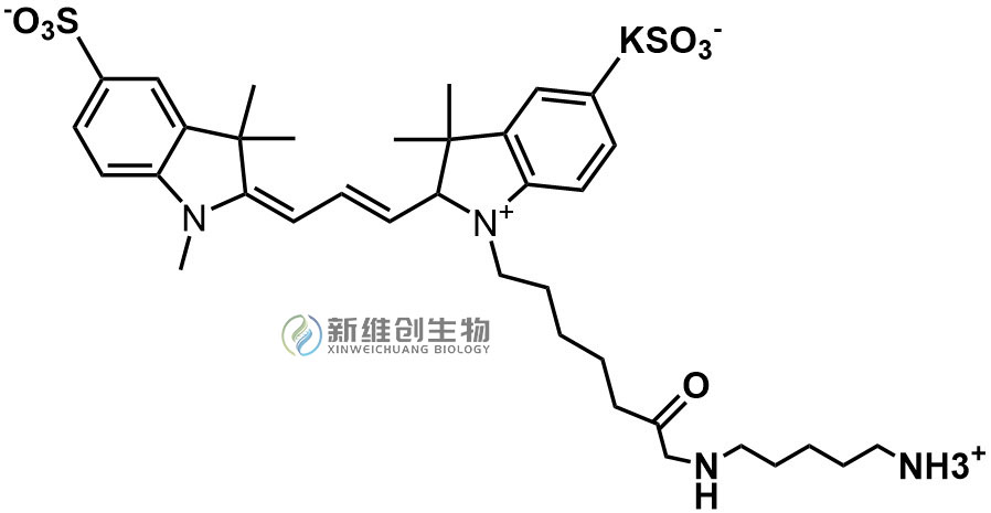 Sulfo-Cyanine3-NH2 .jpg