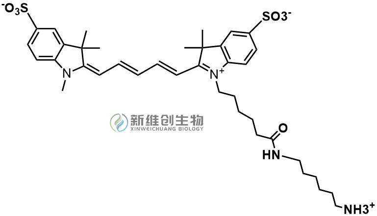 Sulfo-Cyanine5-NH2 .jpg